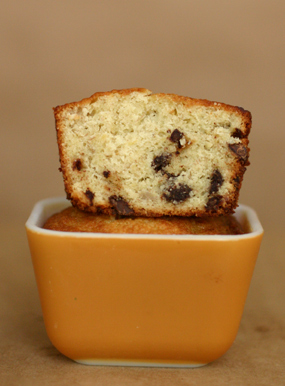 Banana-Chocolate Chip Cake