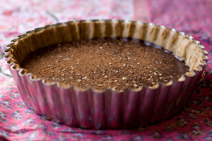 Bittersweet Chocolate Tart