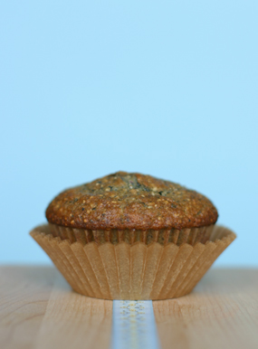 Blue Corn Muffins with Chile Spiced Pecans
