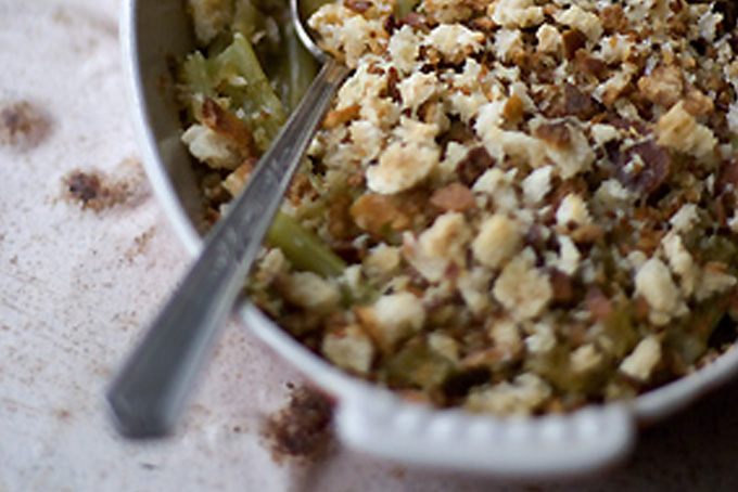 Image of Braised Celery With Crunchy Bread Crumb Topping, 101 Cookbooks