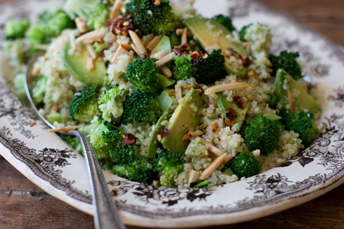 Image of Double Broccoli Quinoa, 101 Cookbooks