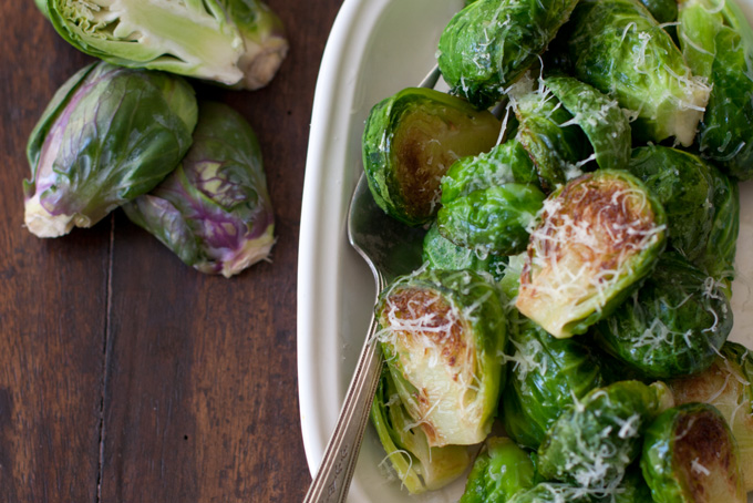 Golden-Crusted Brussels Sprouts