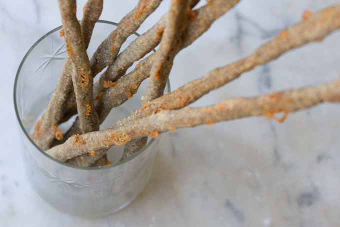 Buckwheat Cheese Straws