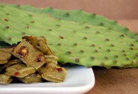 Roasted Cactus Salad