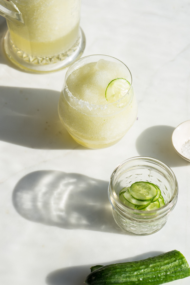 Cucumber Gin Slush Recipe