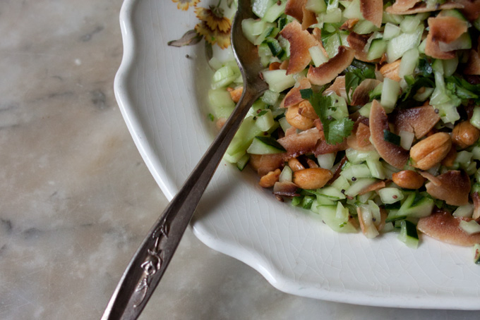 Cucumber Peanut Salad