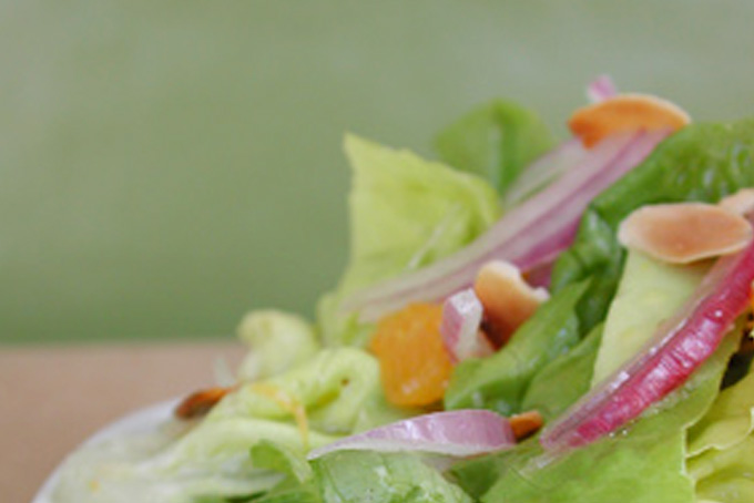 Butter Lettuce Sunshine Salad