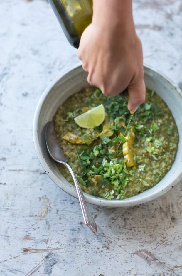 Green Curry Porridge