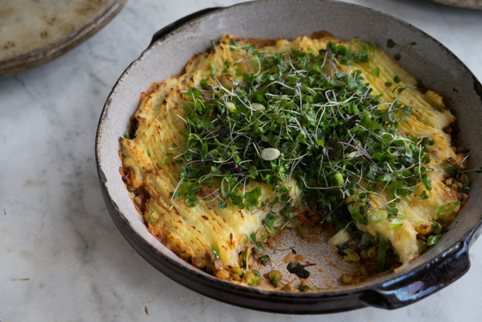 Make Ahead Vegan Samosa Shepherd's Pie