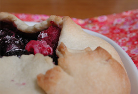Free-form Berry Pies