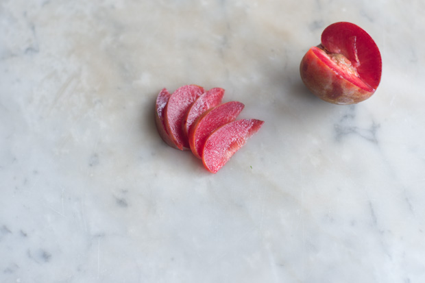 Pluot and Poppy Yogurt Bowl