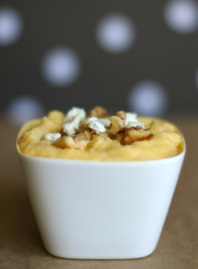 Michelle Anna Jordan's Soft Polenta with Walnuts