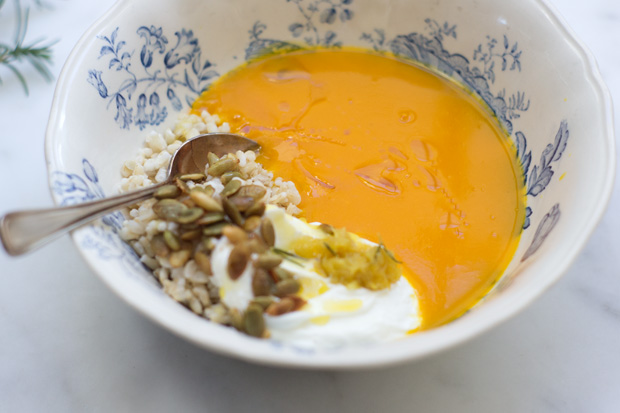 Pumpkin and Rice Soup Recipe