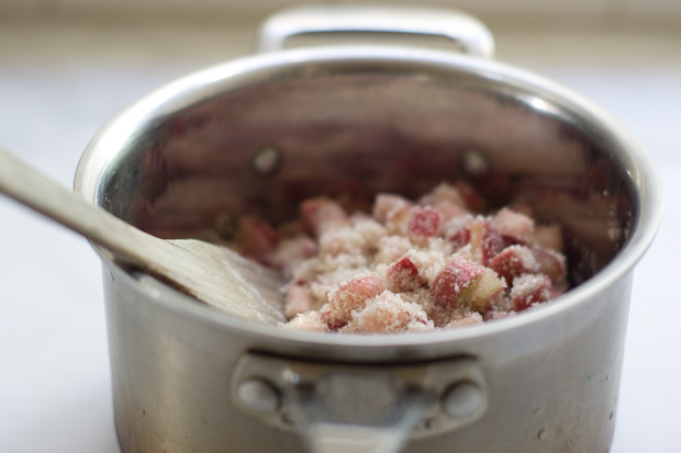 Rhubarb Rosewater Syrup Recipe