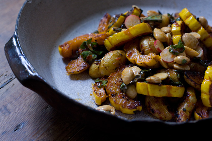 Roasted Delicata Squash Salad