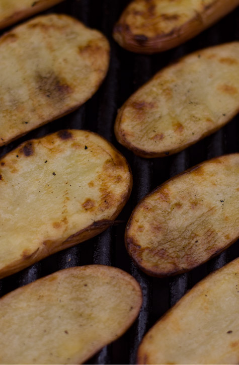 Grilled Salt and Vinegar Potatoes