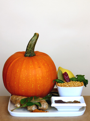 Golden Pumpkin Dal Soup
