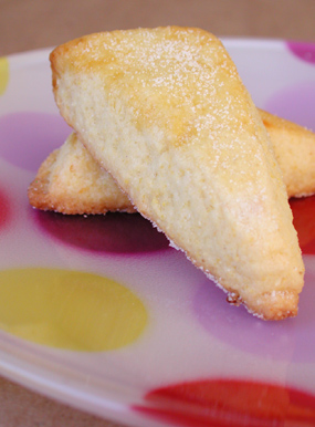 Orange-Polenta Shortbread