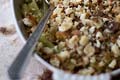 Braised Celery with Crunchy Bread Crumb Topping