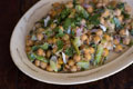 Pan-fried Chickpea Salad