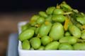 Edamame Salad with Shiso + Meyer Lemon Vinaigrette
