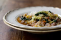 Simple Farro & Bean Stew