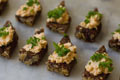 Liptauer Cheese Crostini