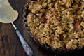 Plum and Peach Crisp