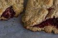 Raspberry Mega Scones