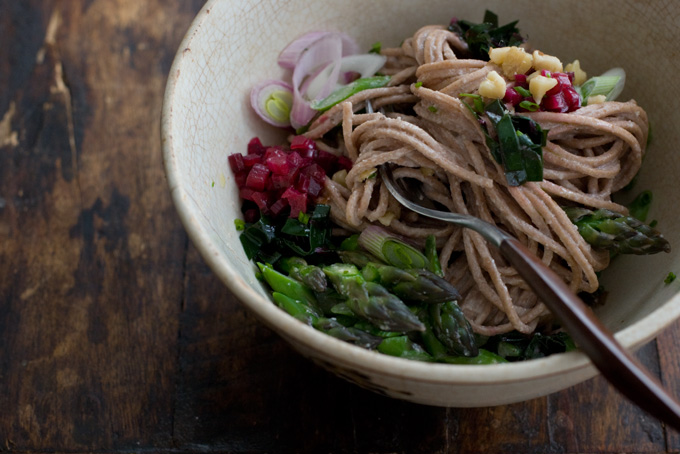 Walnut Miso Noodles