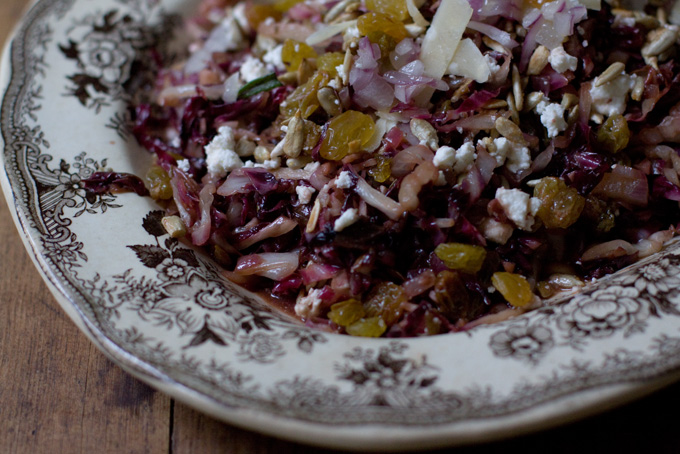 Tassajara Warm Red Cabbage Salad