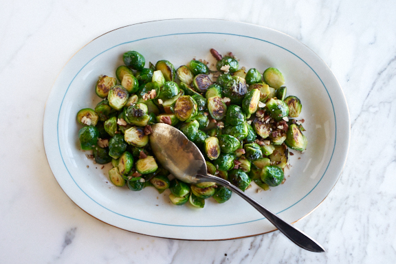 Golden-Crusted Brussels Sprouts