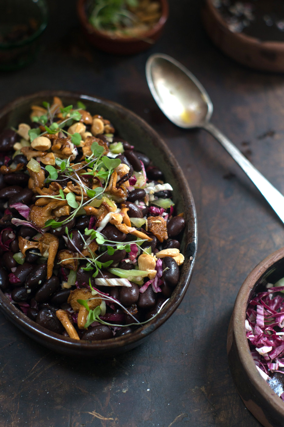 Ayocote Mushroom Salad