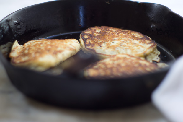 Rice and Sesame Pancakes