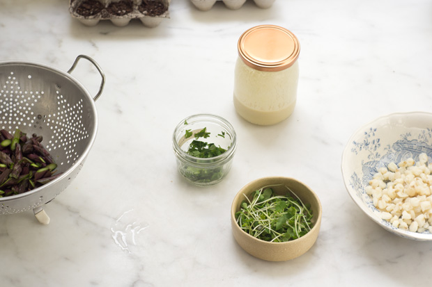 Buttermilk Asparagus Salad