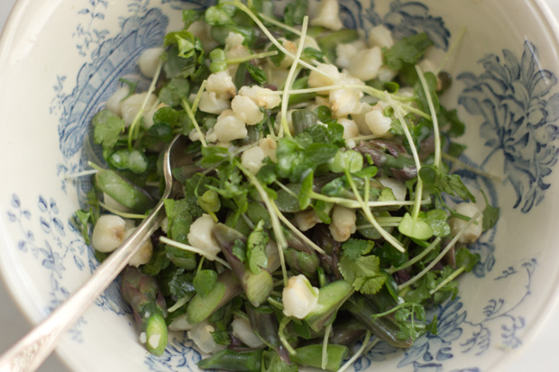 Buttermilk Asparagus Salad