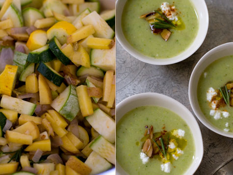 Buttermilk Summer Squash Soup Recipe