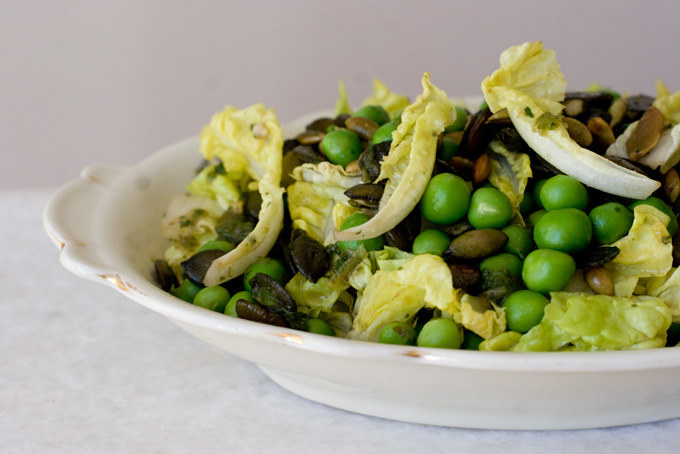 Fresh Pea Salad 