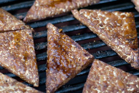 Grilled Tempeh - The Almond Eater