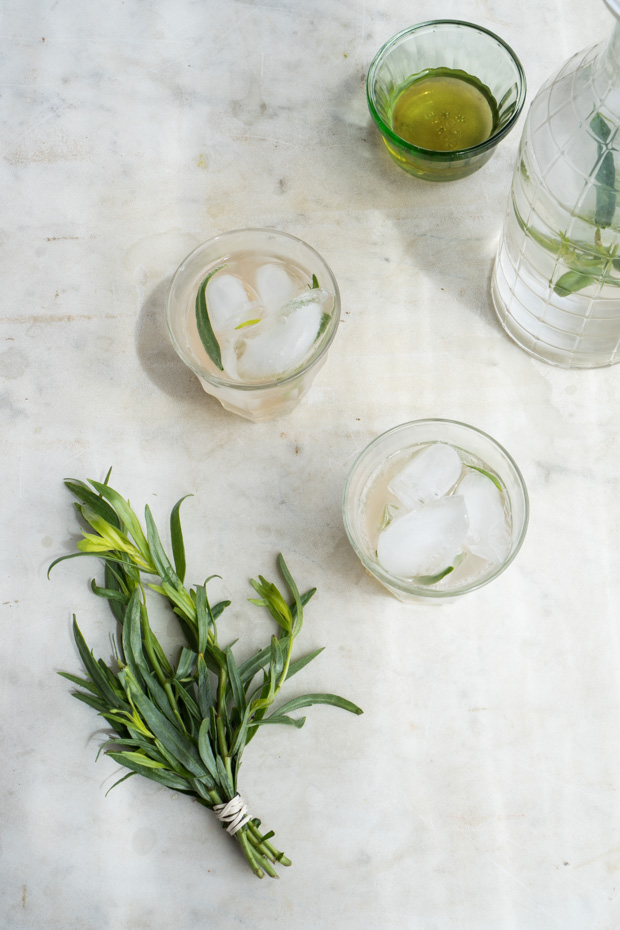 Homemade Tarragon Soda