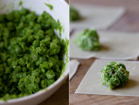 Monica Bhide's Chile Pea Puffs