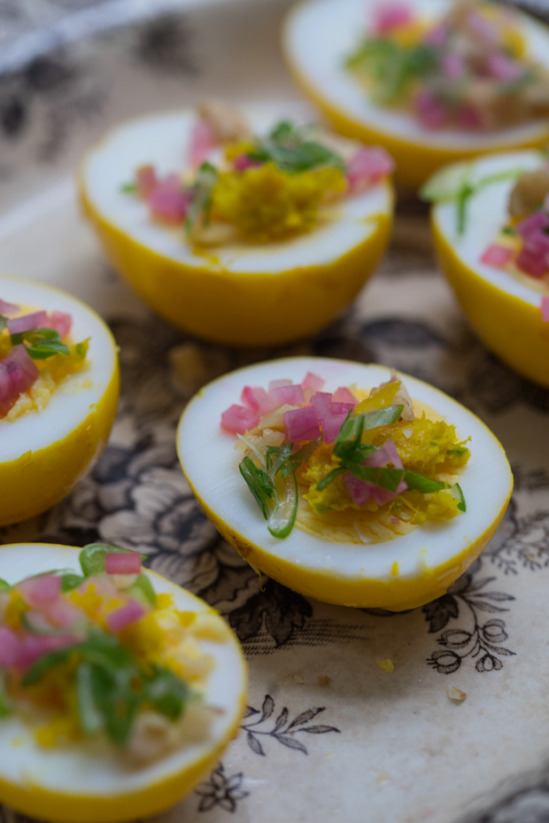 Pickled Turmeric Eggs