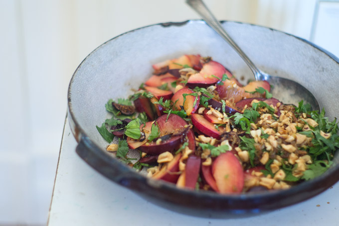 Pluot Summer Salad