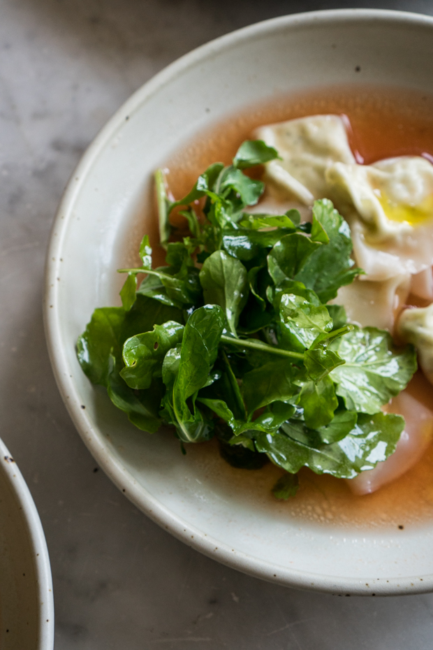 Quick-ish Ricotta Dumplings in Tomato Brodo