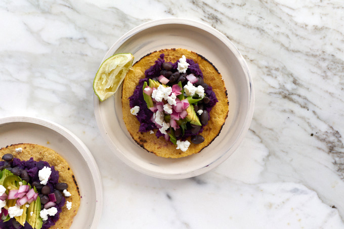 Smashed Sweet Potato Tacos