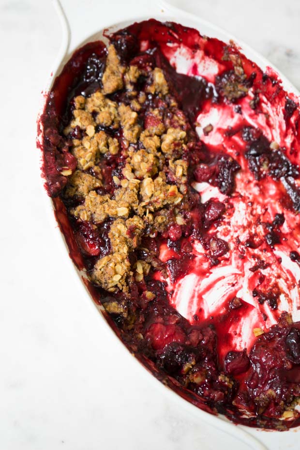 Summer Berry Crisp Recipe