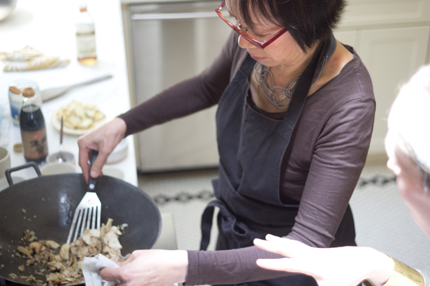 Sunchoke and Cashew Stir-fry