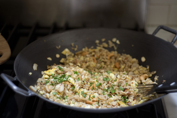 Sunchoke and Cashew Stir-fry