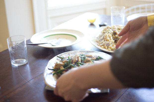 Sunchoke and Cashew Stir-fry