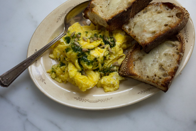Super-eggy Scrambled Eggs Recipe - 101 Cookbooks